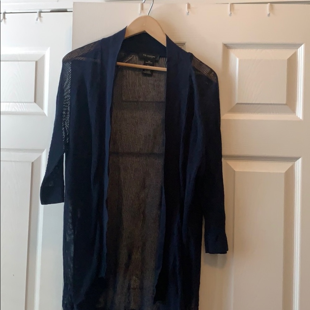 Linen knit cardigan-  stretchy MOVING NEED GONE